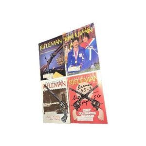 Vintage NRA American Rifleman Magazine Lot Of 4 1986 1984 1983